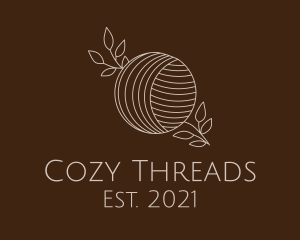 Yarn Ball Thread logo design