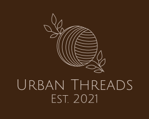 Yarn Ball Thread logo design