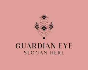 Bohemian Eye Astrology logo design