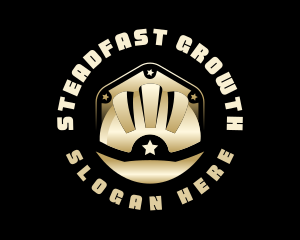 Hard Hat Construction logo