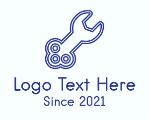 Blue Key Wrench logo