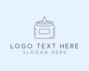 Scented Candle Decor Logo