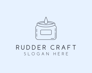 Scented Candle Decor logo design