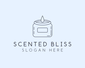 Scented Candle Decor logo design