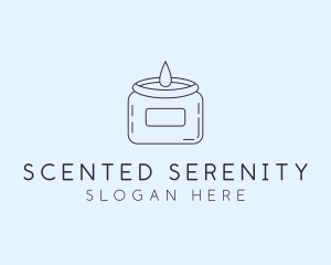 Scented Candle Decor logo design