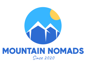 Blue Mountain Housing Property logo design