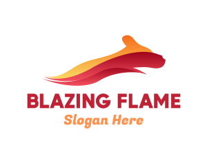Blazing Fast Hound  logo design