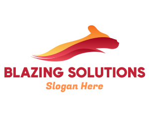 Blazing Fast Hound  logo