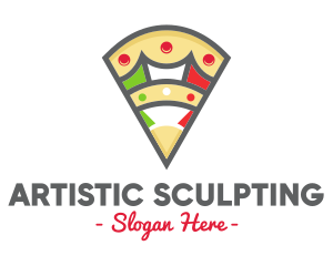 Italian Pizza Pizzeria logo design