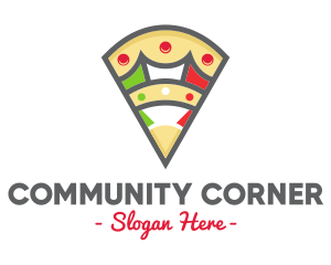 Italian Pizza Pizzeria logo design