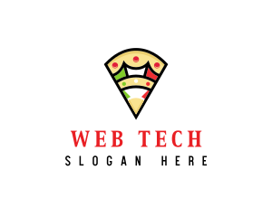 Italian Pizza Pizzeria logo design