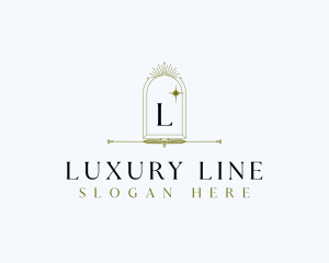 Luxury Art Deco Boutique logo design