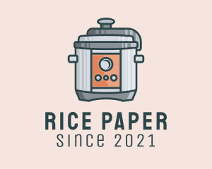 Electronic Rice Cooker  logo design