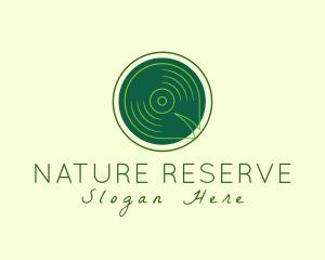 Natural Disc Player logo design