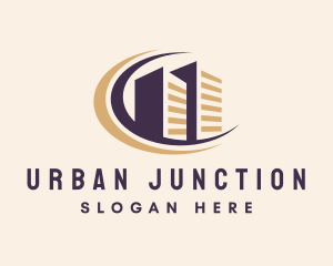 Urban Condominium Building  logo design