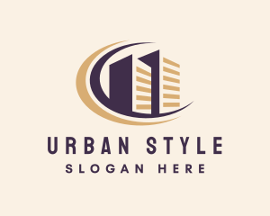 Urban Condominium Building  logo design