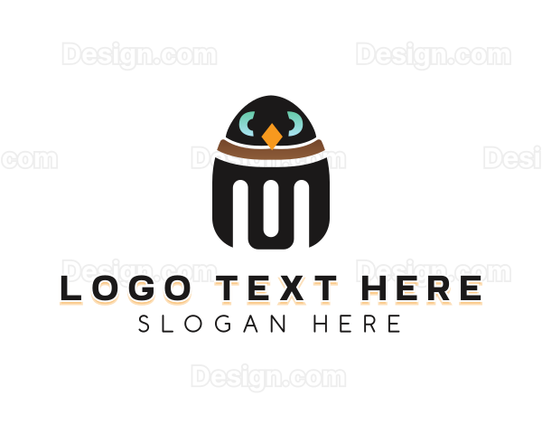 Penguin Robot Toy Logo