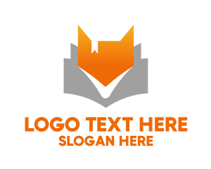 Fox Head Bookmark  Logo