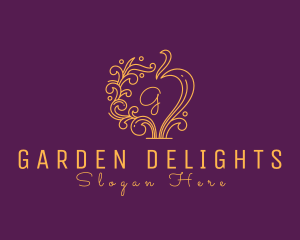 Decorative Boutique Mirror logo design