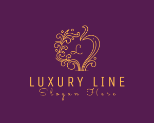 Decorative Boutique Mirror logo design