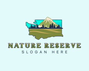 Washington Nature Mountain logo design