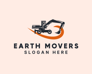 Heavy Equipment Excavator logo