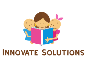 Children Book Reading logo