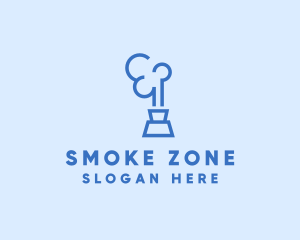 Vape Smoke Cloud logo design