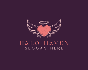 Heart Wings Halo logo