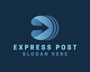 Express Courier Moving logo design