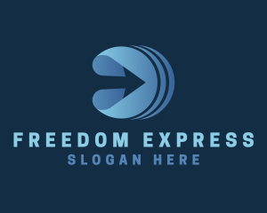 Express Courier Moving logo design