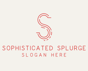 Logistics Letter S  logo design