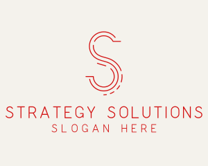 Logistics Letter S  logo design