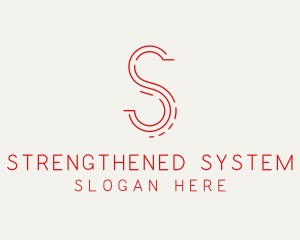 Logistics Letter S  logo design