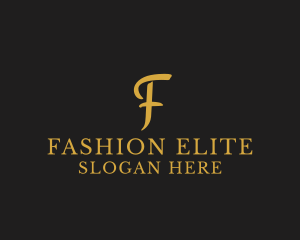 Premium Fashion Studio logo design