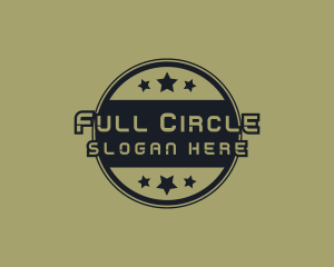 Military Circle Army logo design