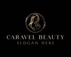 Woman Beauty Salon logo design