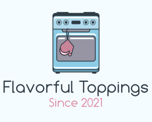 Cute Stove Top Oven logo design