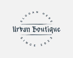 Urban Clothing Brand Logo