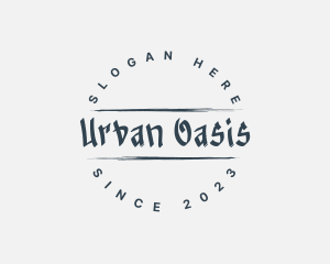 Urban Clothing Brand logo design