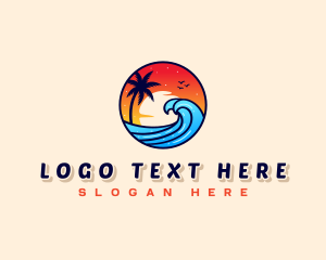 Sunset Beach Wave Vacation logo