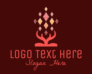 Crystal Jewel Antler   Logo