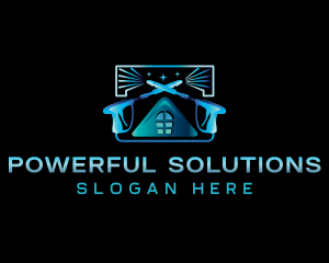 Power Wash Cleaner logo design