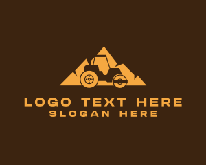 Road Roller Construction logo