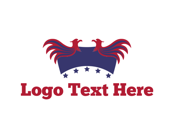 Patriotic logo example 4