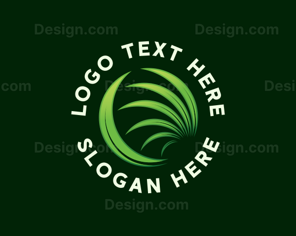 Garden Grass Landscaping Logo