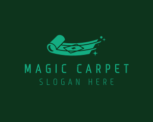 Flying Carpet Weaver logo design