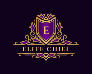 Elegant Monarch Crest   logo design