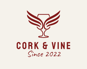 Wine Liquor Distillery  logo design