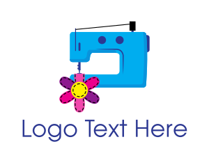 Cute Fashion Sewing Machine logo